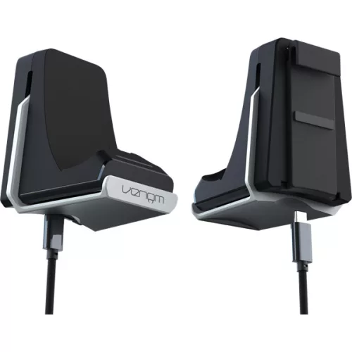 Venom VS5018 PS5 fehér töltőállomás headset tartóval