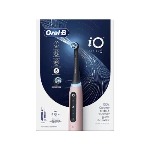 Elektrická zubná kefka Oral-B io series 5 ružová