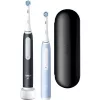 Elektrická zubná kefka Oral-B io series 3 Matt Black/Ice Blue Duo