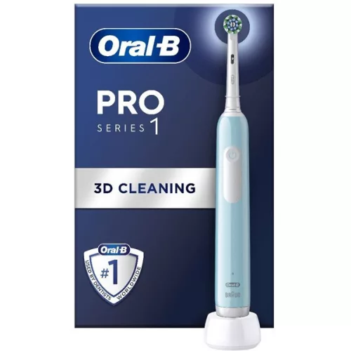 Elektrické náradie Oral-B PRO1 Caribbean Blue Cross Action