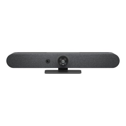 Logitech Rally Bar Mini (3840x2160 képpont, 90°-os látótér, mikrofon, Ultra HD) grafitszürke webkamera
