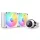 Chladič CPU NZXT Kraken 240 240mm 2x120mm AIO RGB LCD s bielym vodným chladením