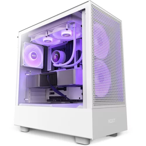 Chladič CPU NZXT Kraken 240 240mm 2x120mm AIO RGB LCD s bielym vodným chladením