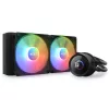 Chladič CPU NZXT Kraken 240 240mm 2x120mm AIO RGB LCD čierny vodný chladič