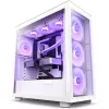 NZXT Kraken 360mm AIO RGB LCD kvapalinový chladič biely