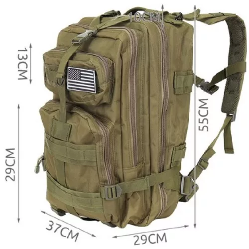 Trizand 45L grüner Wanderrucksack