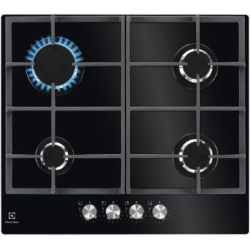   Electrolux KGG64262K fekete, beépíthető, gáz, főzőzóna: 4, beépíthető méret: 56cm, főzőlap