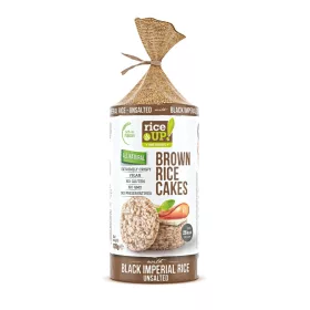   Rice Up Slice Natur- und schwarzer Reis 120 g gepuffter Vollkorn-Naturreis