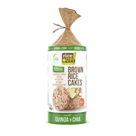   Rice Up Slice Chiasamen & Quinoa 120g gepuffter Vollkorn-Naturreis