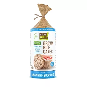   Rice Up Szelet amaránt & hajdina 120g puffasztott teljes kiőrlésű barna rizs