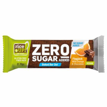   Rice Up Zero Zabszelet narancshéjjal 70g étcsokival, hozzáadott cukor nélkül