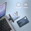 Čítačka čipových kariet Axagon CRE-SMPA USB Smart card PocketReader