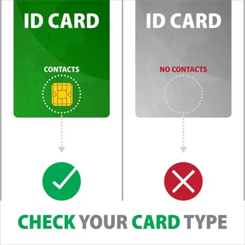 Čítačka čipových kariet Axagon CRE-SMPA USB Smart card PocketReader