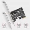 Axagon PCES-SJ2 2 ks interná PCI-Express karta s portom SATAIII