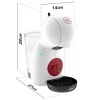 Biely kapsulový kávovar Krups KP1A3110 Piccolo XS Nescafé Dolce Gusto