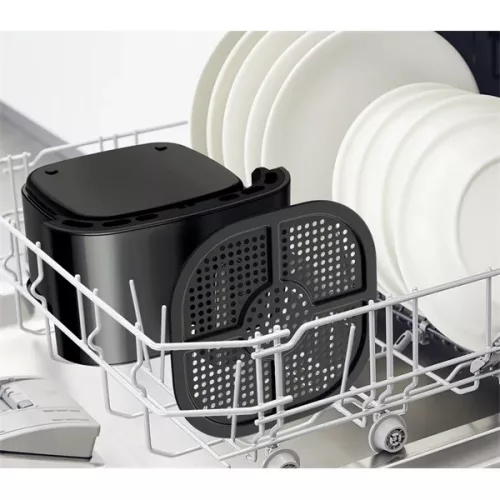 Hrniec s ventilátorom Tefal EY130815 Easy Fry Essential čierny, 3,5 l