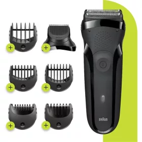 Braun 300BT čierny elektrický holiaci strojček
