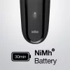 Braun 300BT čierny elektrický holiaci strojček