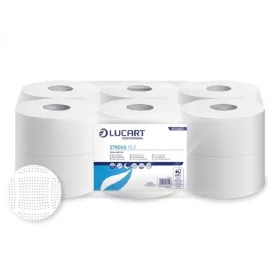   Lucart Strong Mini Jumbo 19J 2 rétegű fehér 12 tek/csom toalettpapír