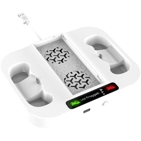 Froggiex FX-XSX-C1-W Xbox Series S multifunkciós fehér töltőállomás