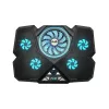 FroggieX FX-PC-P1-BL NitroCooling chladiaca podložka pod notebook s držiakom na telefón