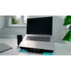 FroggieX FX-PC-P1-BL NitroCooling chladiaca podložka pod notebook s držiakom na telefón