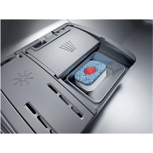 Bosch SMS4HVI00E strieborná, počet programov: 6, voľne stojaca, 14 súprav riadu