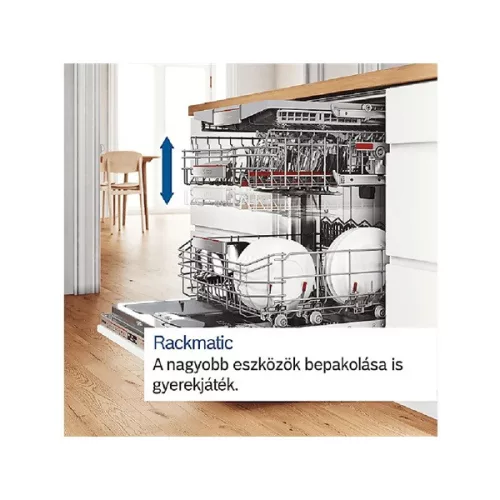 Bosch SMS4HVI00E strieborná, počet programov: 6, voľne stojaca, 14 súprav riadu