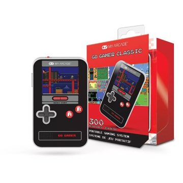   My Arcade DGUN-3909 Go Gamer Classic 300in1 fekete-piros hordozható kézikonzol