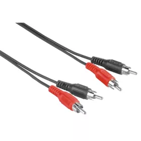 Prepojovací kábel Hama 205087 FIC 5m 2RCA-2RCA