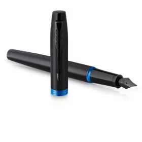   Parker Royal Im Professionals Vibrant fekete-kék, fekete KLIPSZ 2172858 töltőtoll