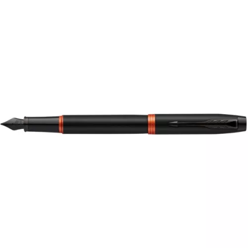 Parker Royal Im Professionals Vibrant fekete-narancs, fekete KLIPSZ 2172943 töltőtoll