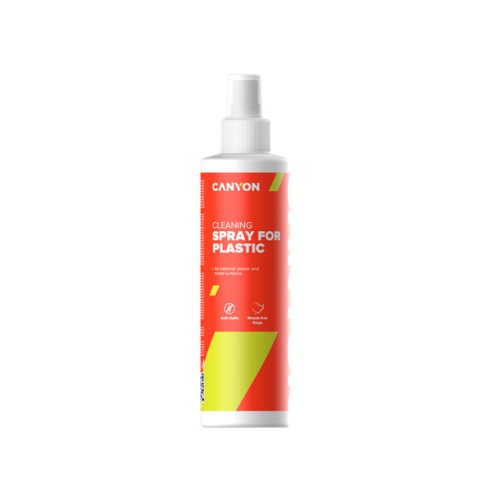 CANYON CNE-CCL22 elektronikai berendezések műanyag és fém burkolatához 250ml tisztító Spray
