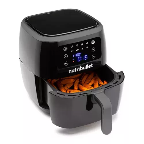 Teplovzdušná rúra Nutribullet NBA071B čierna 7 l (horkovzdušná fritéza/horkovzdušná fritéza)