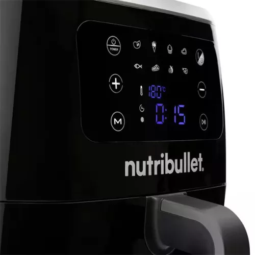 Teplovzdušná rúra Nutribullet NBA071B čierna 7 l (horkovzdušná fritéza/horkovzdušná fritéza)
