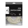 Gembird PP6-10M 10m RJ45 CAT6 FTP - RJ45 CAT6 FTP M/M szürke patch kábel