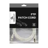 Gembird PP6-5M 5m RJ45 CAT6 FTP - RJ45 CAT6 FTP Stecker/Stecker graues Patchkabel