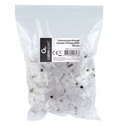 Gembird LC-PTU-01/100 100 Stück RJ45 CAT5e UTP-Stecker