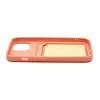 Haffner PT-6852 Apple iPhone 15 Card Case pink szilikon hátlap kártyatartóval