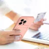 Haffner PT-6852 Apple iPhone 15 Card Case pink szilikon hátlap kártyatartóval