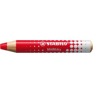   Stabilo MARKdry táblákhoz és flipchartokhoz vastag piros táblaceruza