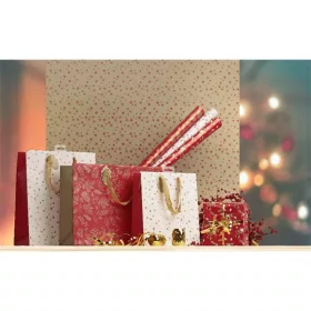   Clairefontaine Excellia Pomme 70x200 cm 80g karácsonyi prémium tekercses díszcsomagoló