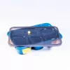 Recipient alimentar din plastic albastru cu 5 compartimente Iris KT-004-BL