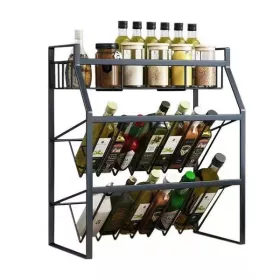 Suport metalic pentru condimente Iris KT-009-BK