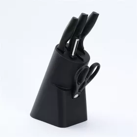   Set de cuțite de bucătărie Iris KT-018-BK negru, format din 6 piese