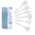 Set de tacâmuri de bucătărie Iris KT-006-W alb, 7 piese