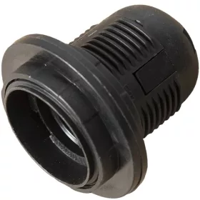 Anco 321213 max. 60W fekete E27 foglalat 2 gyűrűvel