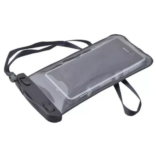 Malatec wasserdichte schwarze Handyhülle
