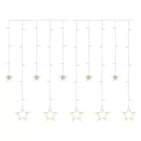   Emos DCGW12 185x105 cm beltéri meleg fehér csillagok LED karácsonyi fényfüggöny