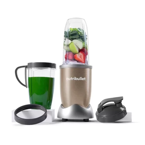 Výrobník smoothie Nutribullet NB907CP 0,71 l + 0,9 l v zlatej farbe